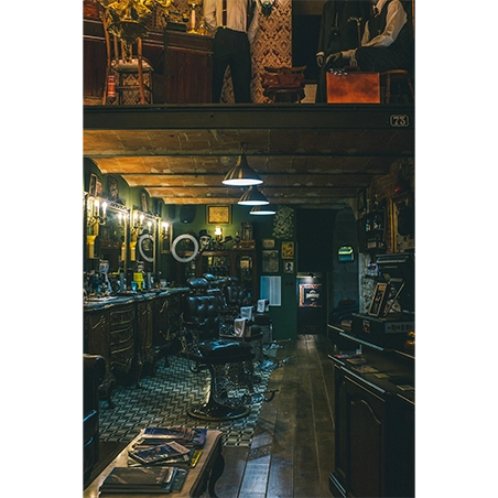 Photo du salon du Barber Shop : Chez Clem.