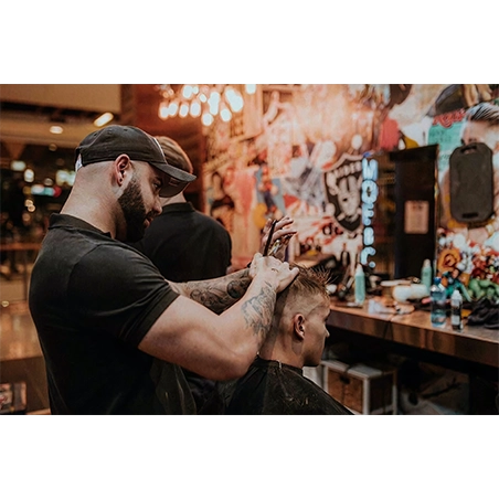 Photo d'une coupe classique au Barber Shop : Chez Clem. Photo dans la catégorie Histoire